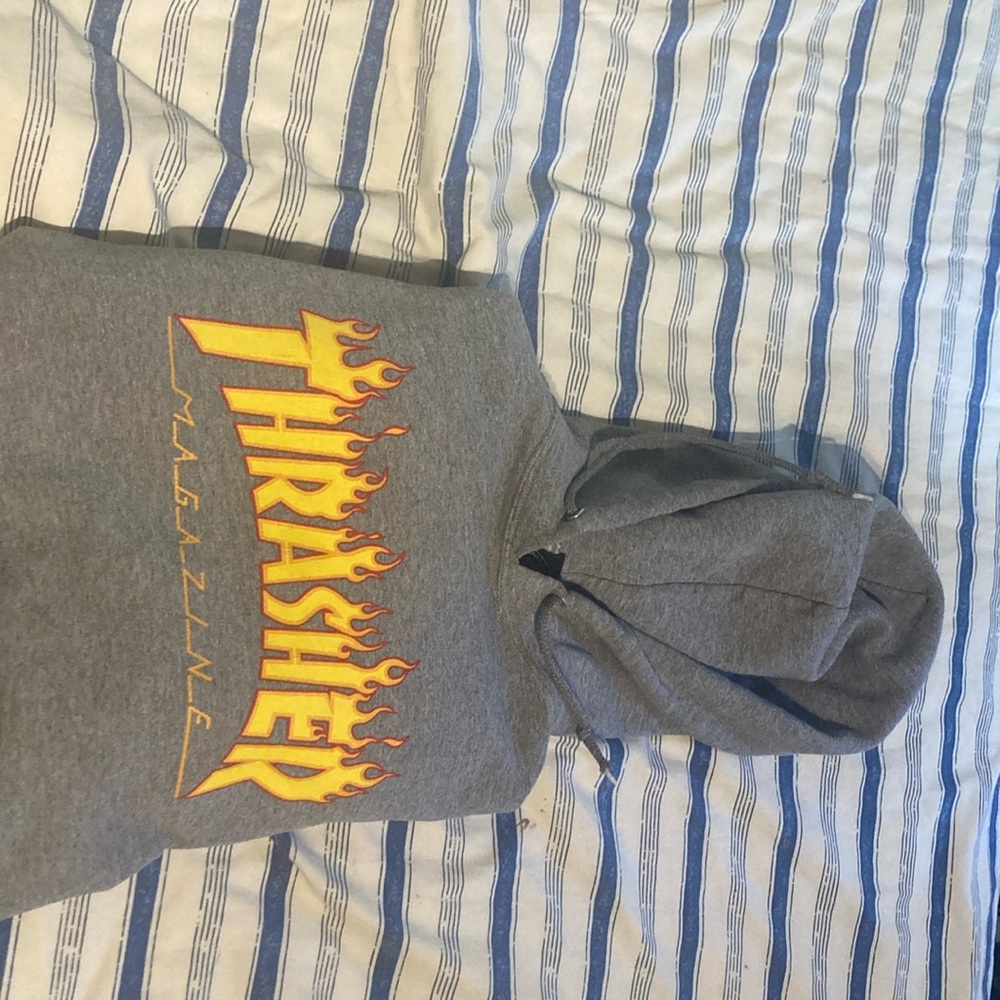 Thrasher hoodie size S one small stain